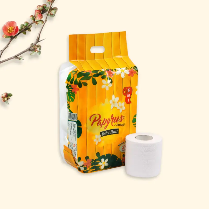 Papyrus Toilet Roll Vintage Set